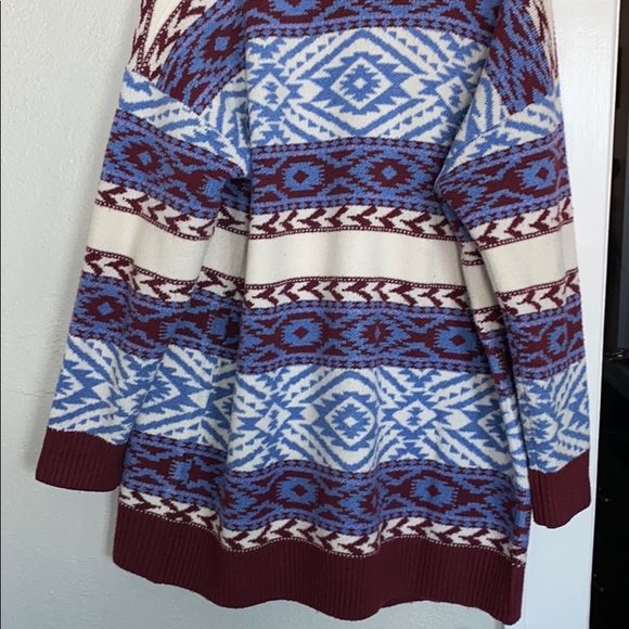 Forever 21 Aztec Purple Cardigan - Picture 9 of 11